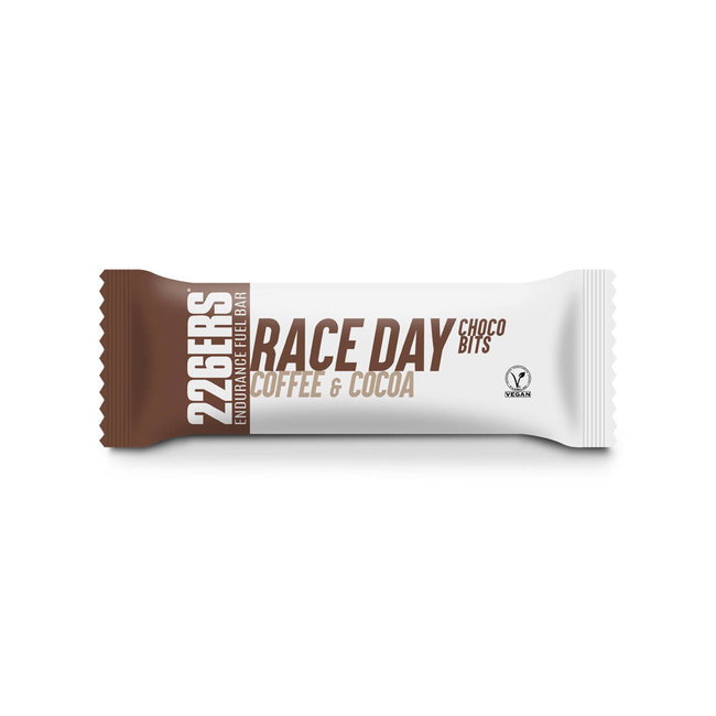 226ers - baton energie vegan - Race Day Bar Choco Bits - cafea si cacao - 40g