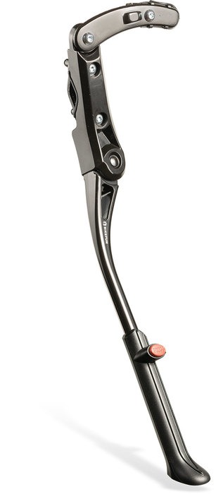 BBB Cycling BikeFun - Cric reglabil Bicicleta Kickstand 24-29", aluminiu - negru