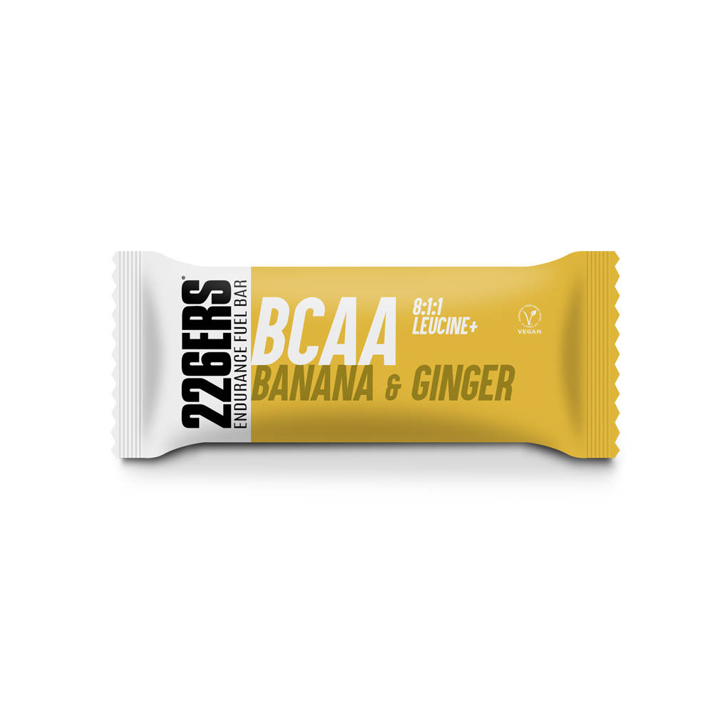 226ers 226ers - baton energie vegan - Endurance Fuel Bar BCAA Choco Bits - banana I ghimbir - 60g