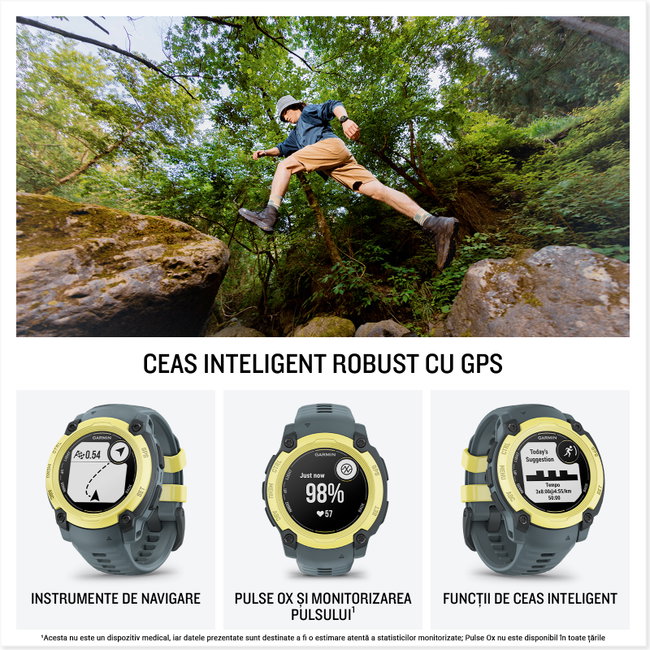 Garmin Instinct E 40mm - Smartwatch Robust GPS - lime