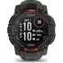 Garmin INSTINCT 3 - 50 mm Solar - Whitestone cu curea neagră/albastru intens - smartwatch robust cu GPS