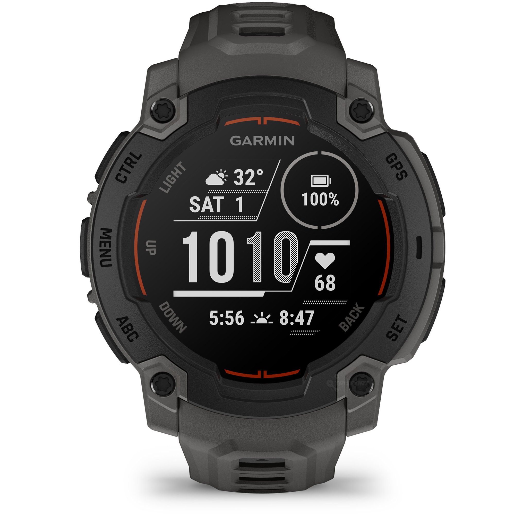 Watches Garmin INSTINCT E - 45 mm negru - smartwatch robust cu GPS