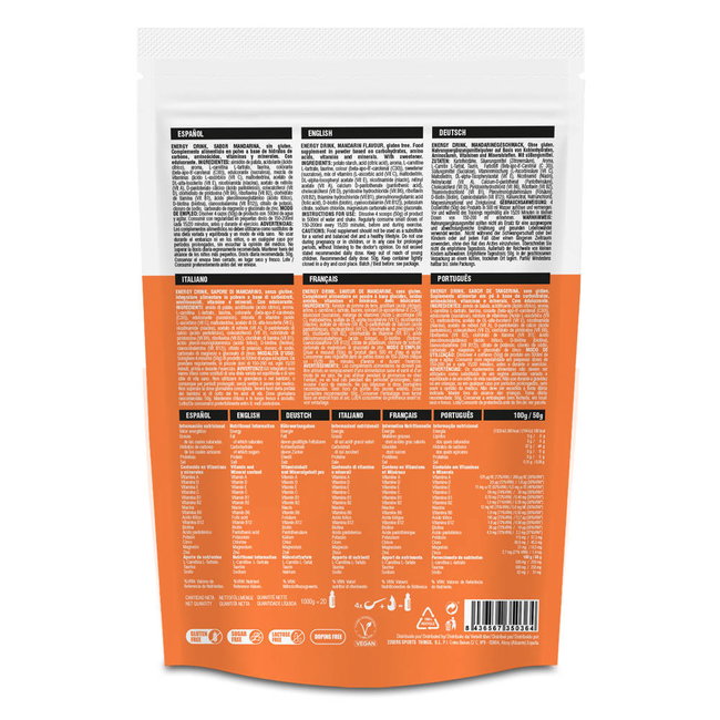 Băutură energizantă 226ers Energy Drink 1 kg - mandarină