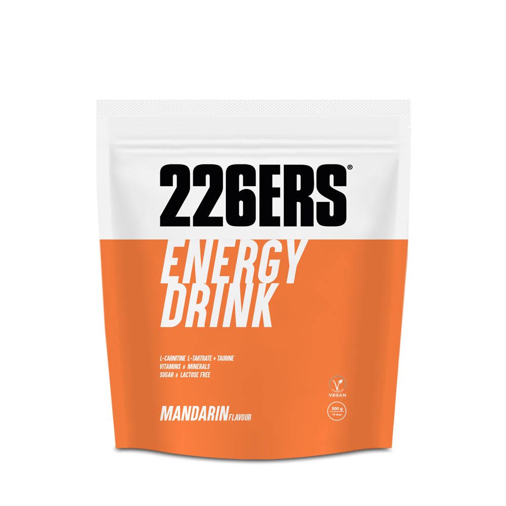 226ers 226ers - plic pudra vegan - energy drink - mandarina - 500gr