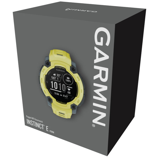 Garmin Instinct E 45mm - Smartwatch Robust GPS - lime
