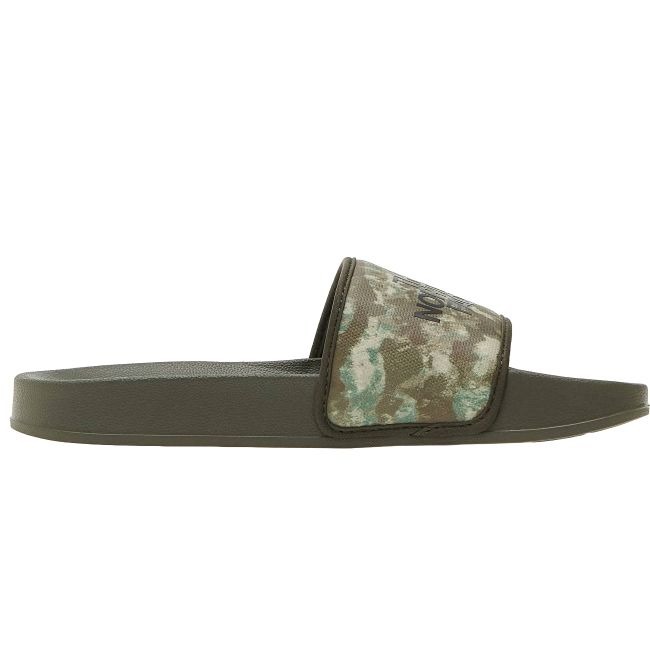 The North Face The North Face - slapi Base Camp Slides III M - verde Military Olive StippLED Camo Print | TNF Black