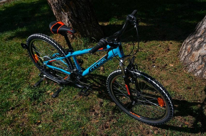 Cross - bicicleta MTB 24 inch, aluminiu, pentru baieti Cross