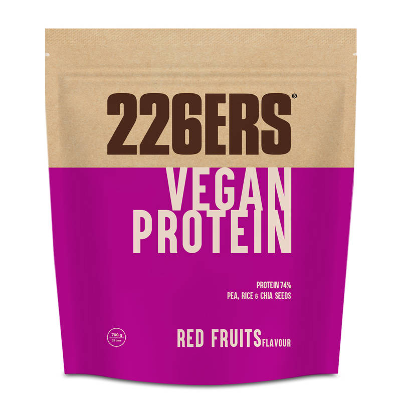 226ers 226ers - plic pudra proteica - Vegan Protein 700 - fructe rosii - 700gr