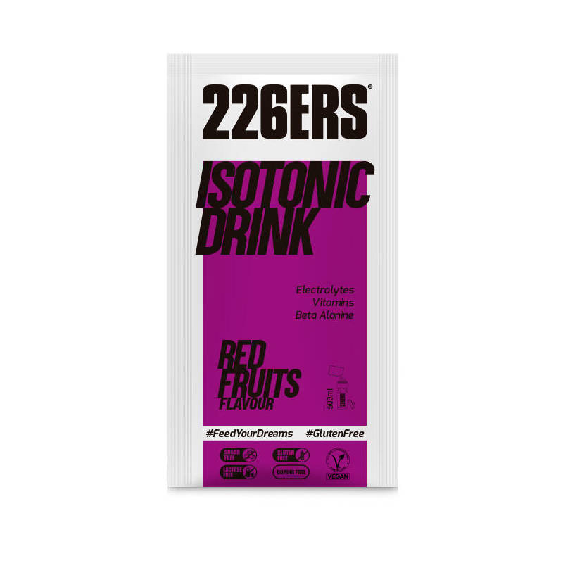 226ers 226ers - plic pudra isotonic - isotonic drink - fructe rosii - 20gr