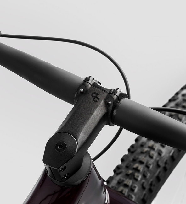 Bicicletă MTB XC hardtail Orbea ALMA M TEAM - Red Wine Carbon View (Gloss) | Carbon Raw (Matt)