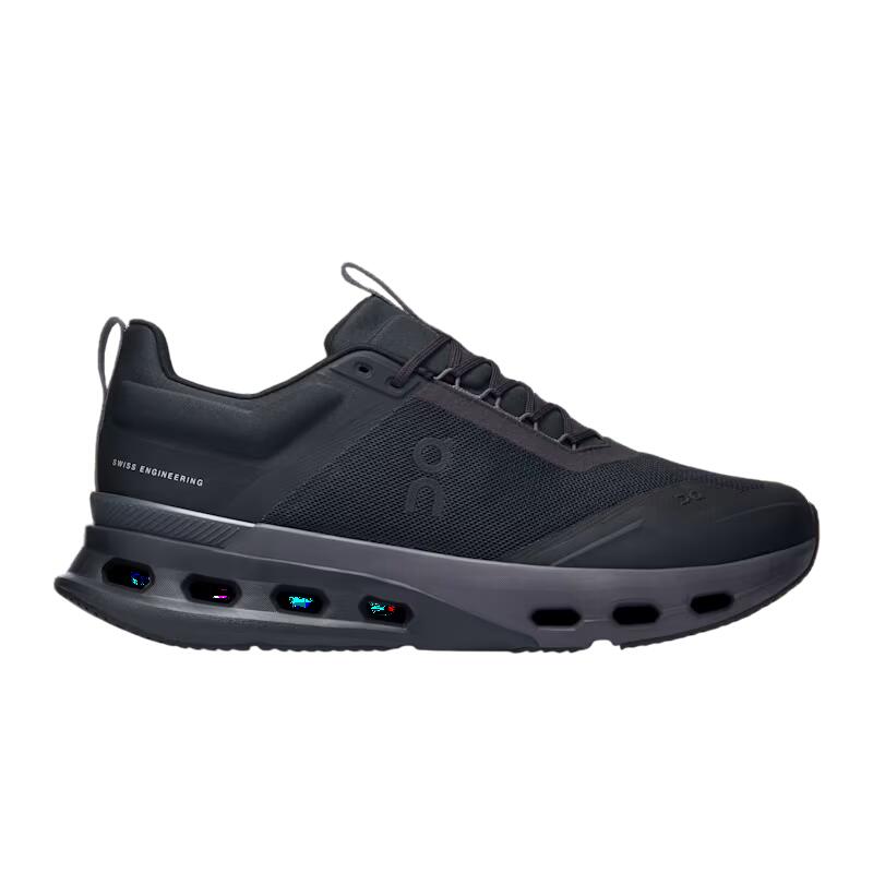 On On - pantofi sport - Cloudnova X - Black | Eclipse