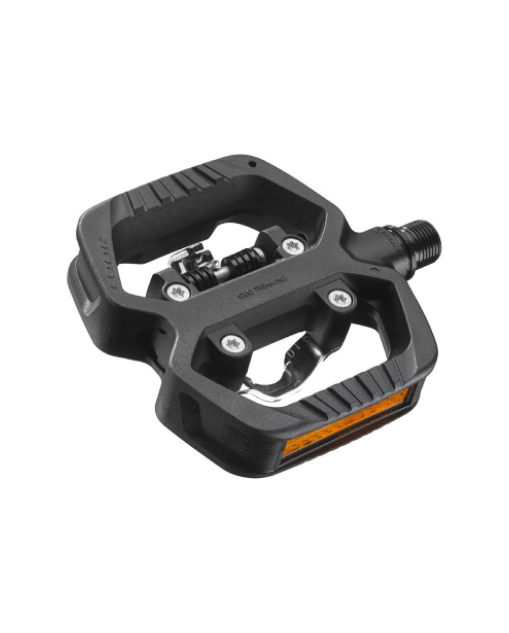 Bicycle Pedals Look - Pedale Trekking platforma - SPD GEO TREKKING - negru