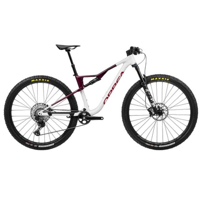 Orbea Orbea OIZ H10 White Chic- Shadow Coral - bicicletă MTB XC full suspension