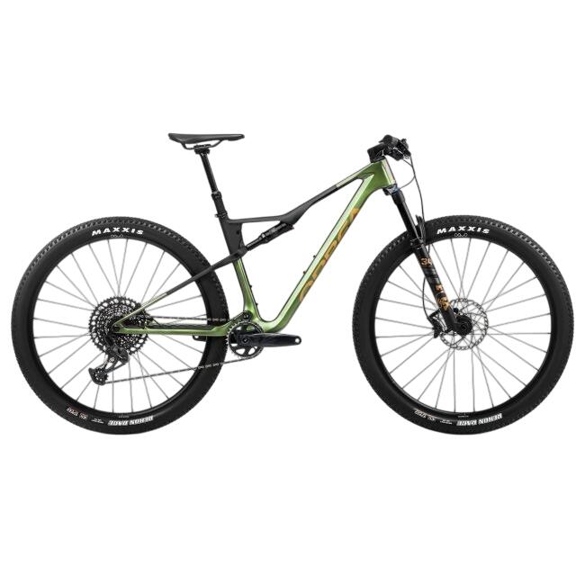 Orbea OIZ M21 Chameleon Goblin Green (Gloss)-Black (Matt) - bicicletă MTB XC full suspension