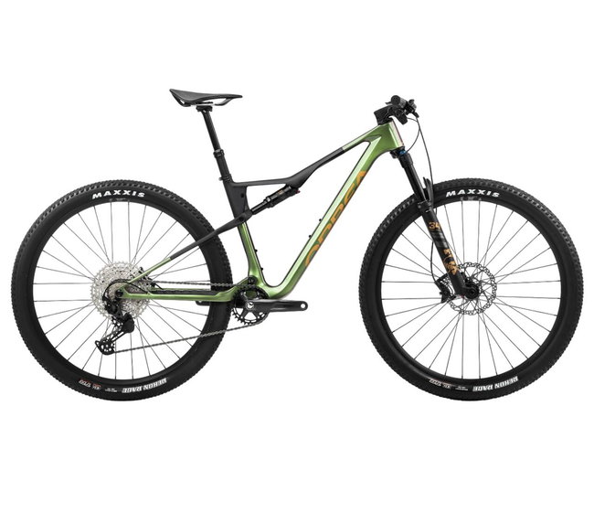 Orbea OIZ M30 Chameleon Goblin Green (Gloss)-Black (Matt) - bicicletă MTB XC full suspension