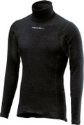 Castelli - Bluza de corp cu maneca lunga si guler Flanders Neck Warm - negru