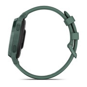 Garmin - Lily 2 Active - verde Jasper Green Bezel - curea de silicon Jaspers Green