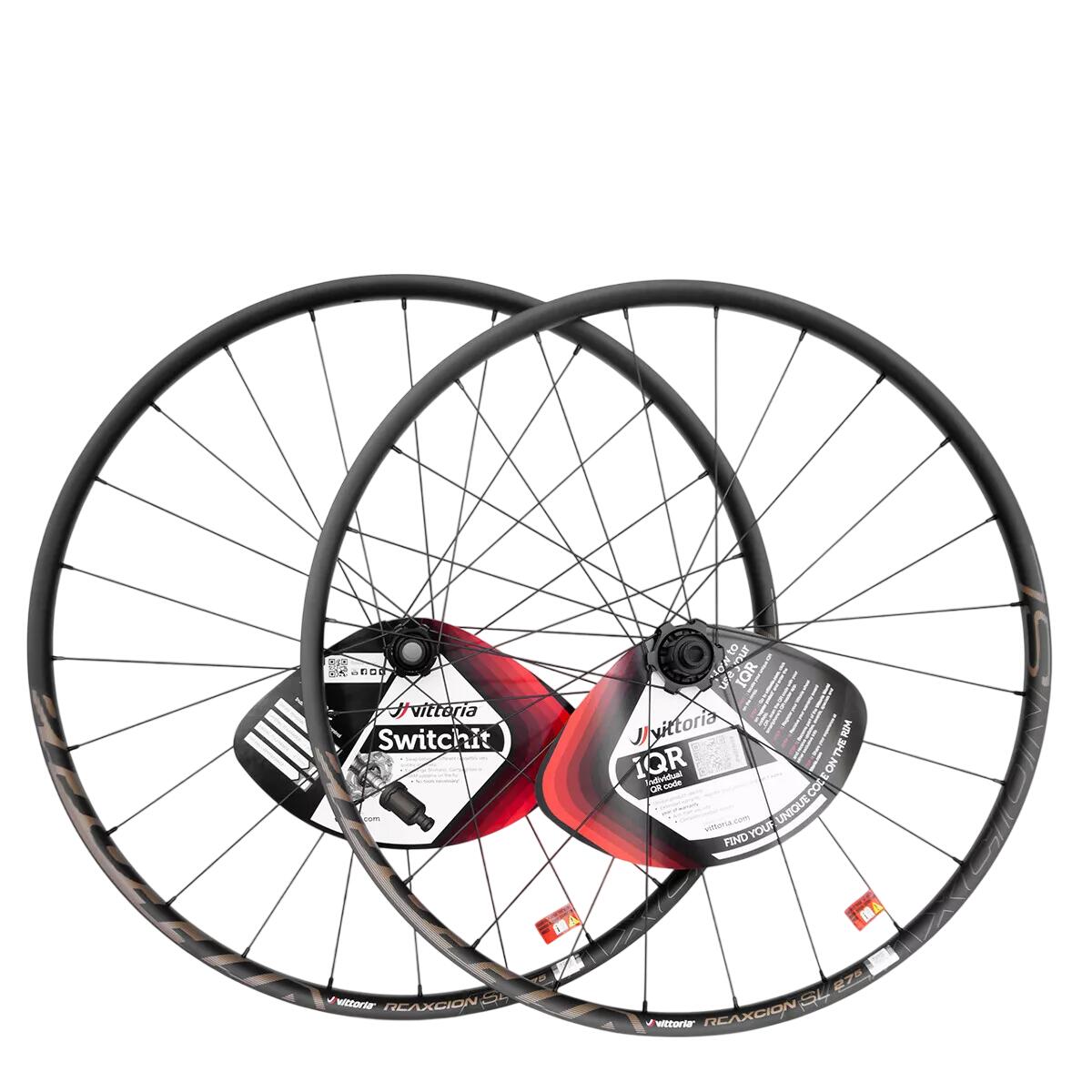 Bicycle Wheels Vittoria - set roti MTB aluminiu 27.5" - Reaxcion SL 27.5 Alloy Boost Clincher Shimano