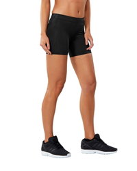 2XU - Pantaloni scurt de compresie pentru femei - Fitness Compression Short - negru