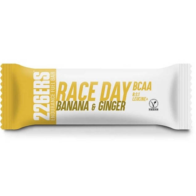 226ers 226ers - baton energie - Race Day Bar BCAA Vegan - banana | ghimbir - 40gr