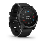Garmin - Tactix 7 Sapphire ceas multisport cu GPS - ramă neagră Titanium DLC și curea din silicon neagră