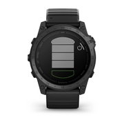 Garmin - Tactix 7 Sapphire ceas multisport cu GPS - ramă neagră Titanium DLC și curea din silicon neagră