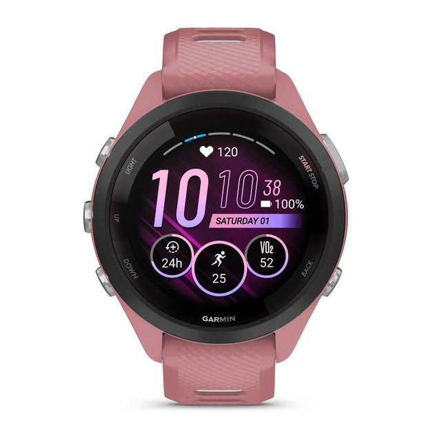 Garmin Forerunner 265s ceas multisport GPS AMOLED 42 mm - roz