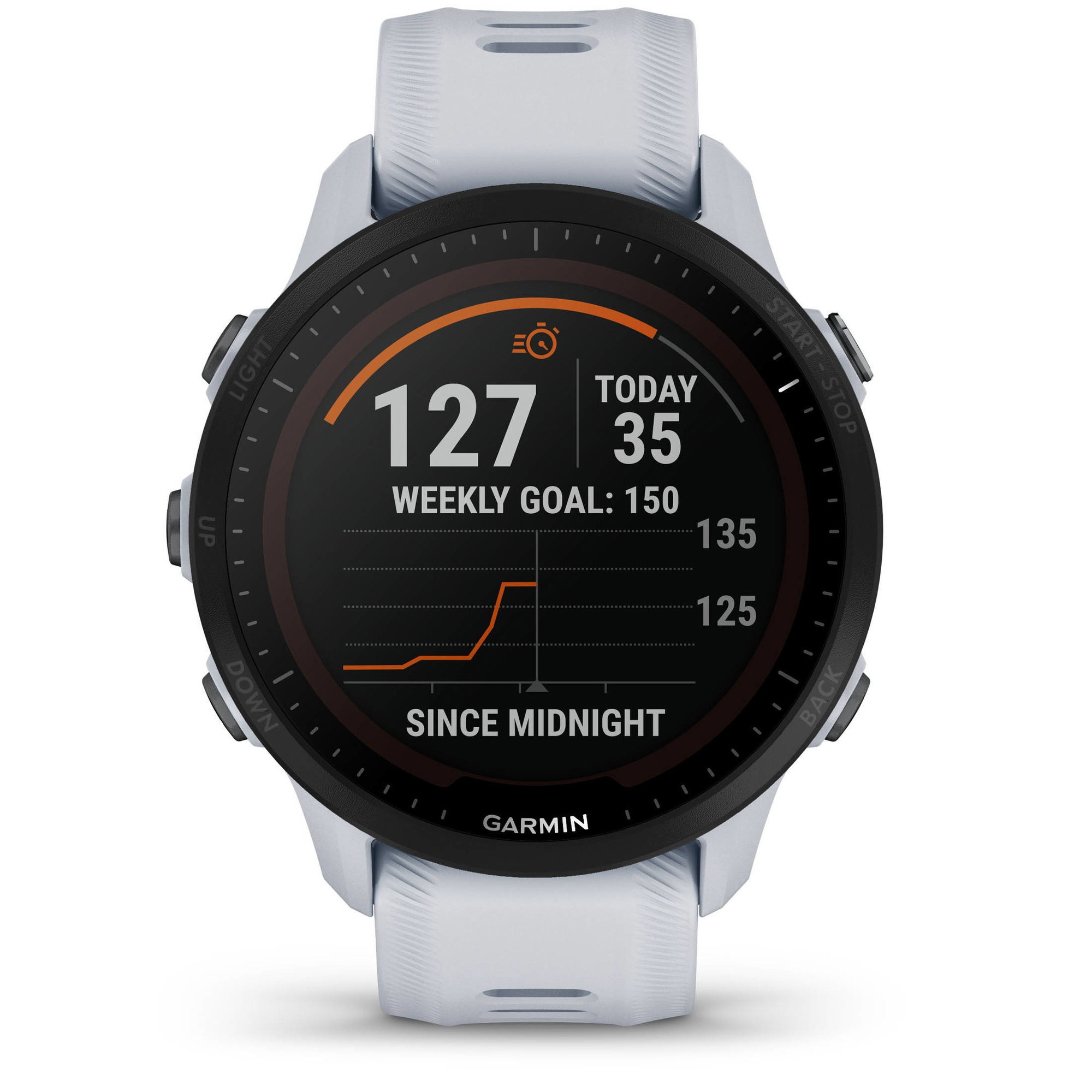 Watches Garmin - Forerunner 955 Solar ceas multisport cu GPS - alb