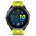 Garmin Forerunner 965 ceas multisport GPS AMOLED - gri titan DLC curea galbenă