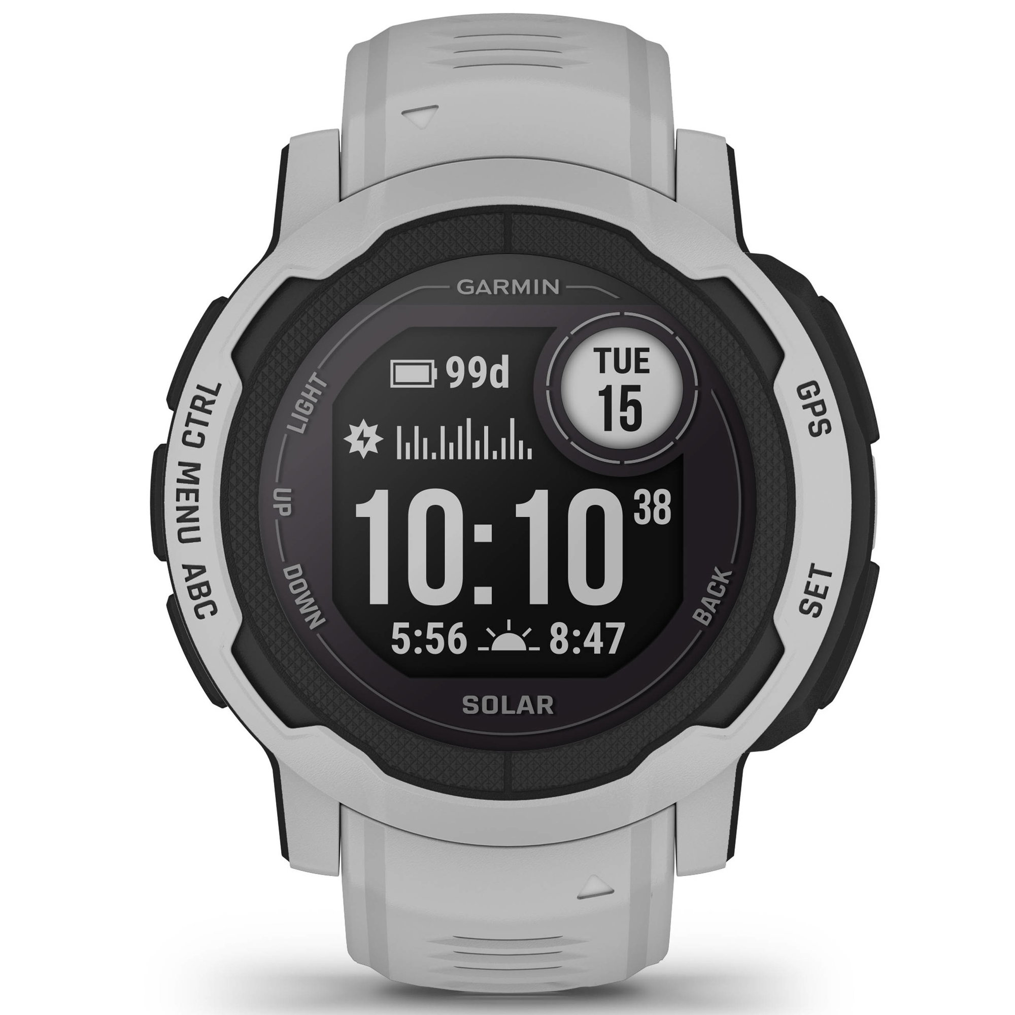 Watches Garmin - Instinct 2 Solar smartwatch robust cu GPS - Mist Gray