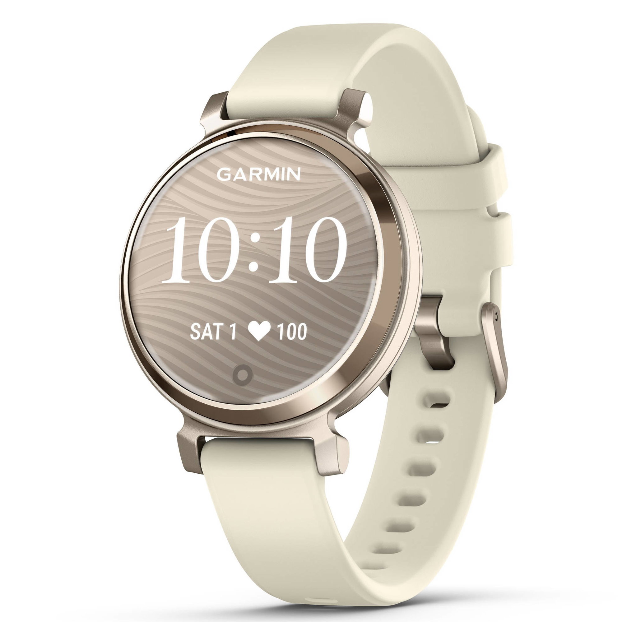 Watches Garmin - Lily 2 smartwatch - crem auriu - curea nucă de cocos din silicon