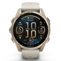 Garmin Forerunner 970 AMOLED Titan Sapphire - Smartwatch multisport soft gold/ french grey