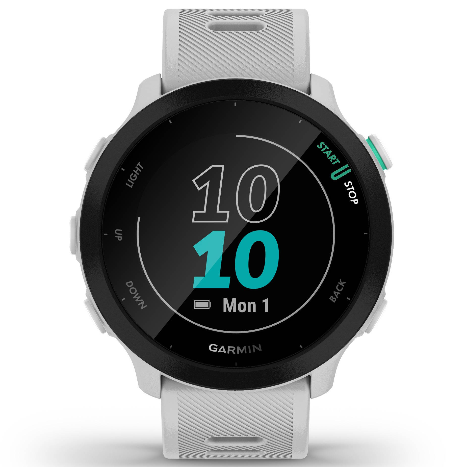 Watches Garmin Forerunner 55 - ceas inteligent pentru alergare si bicicleta - alb