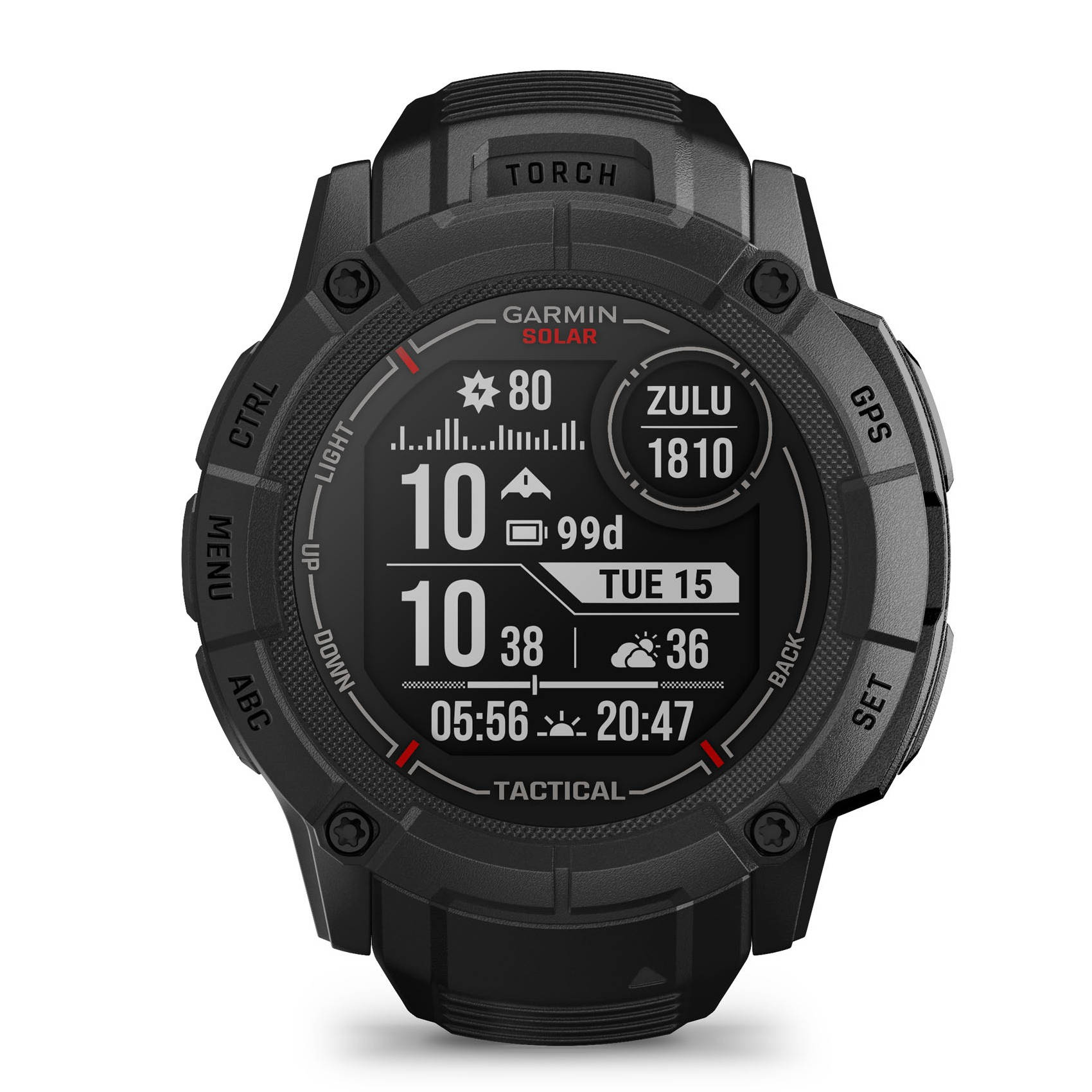 senzori parcare Garmin Instinct 2X Solar Tactical Edition - smartwatch robust cu GPS - Negru