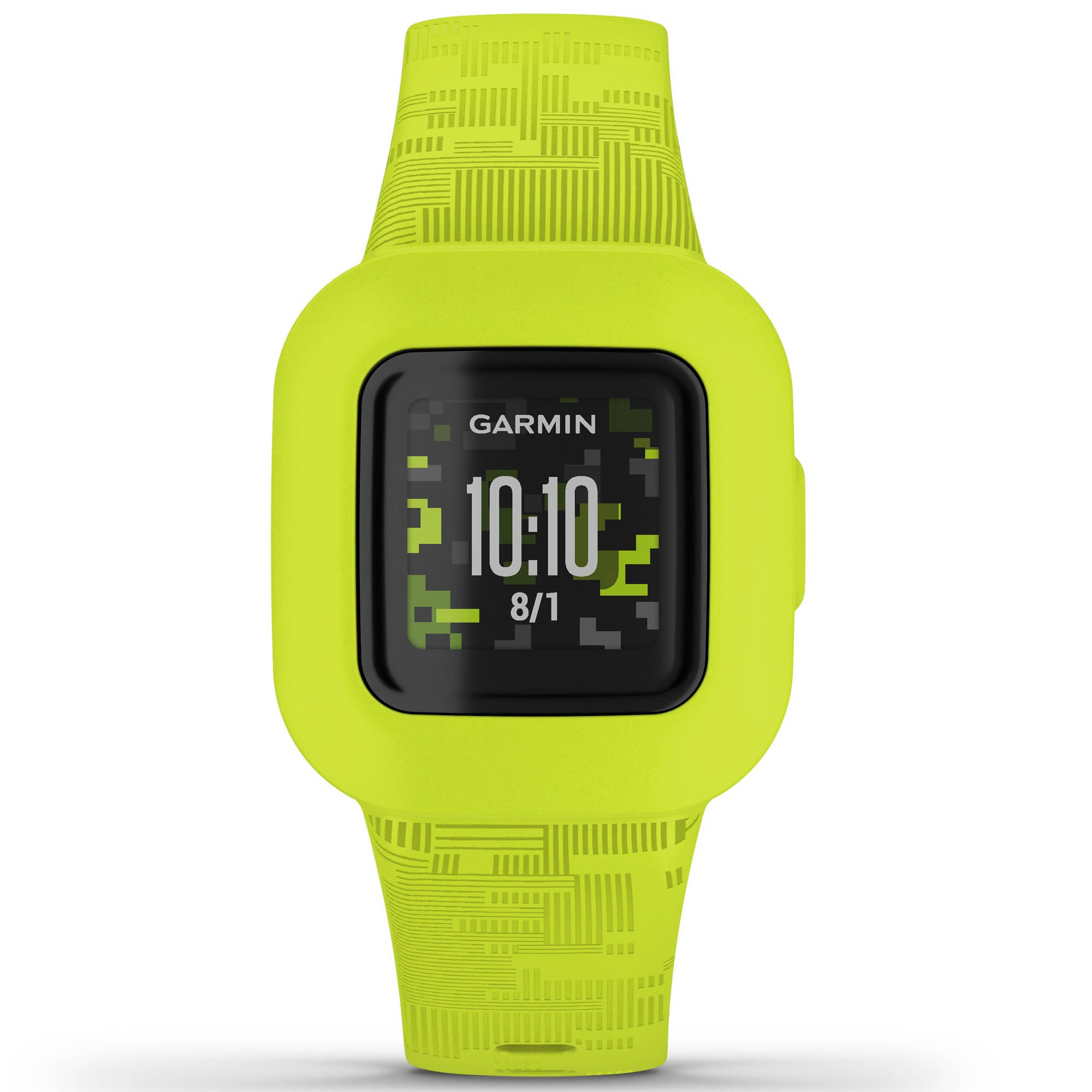 Watches Garmin - Vivofit Jr. 3 - Camuflaj digital verde - ceas copii
