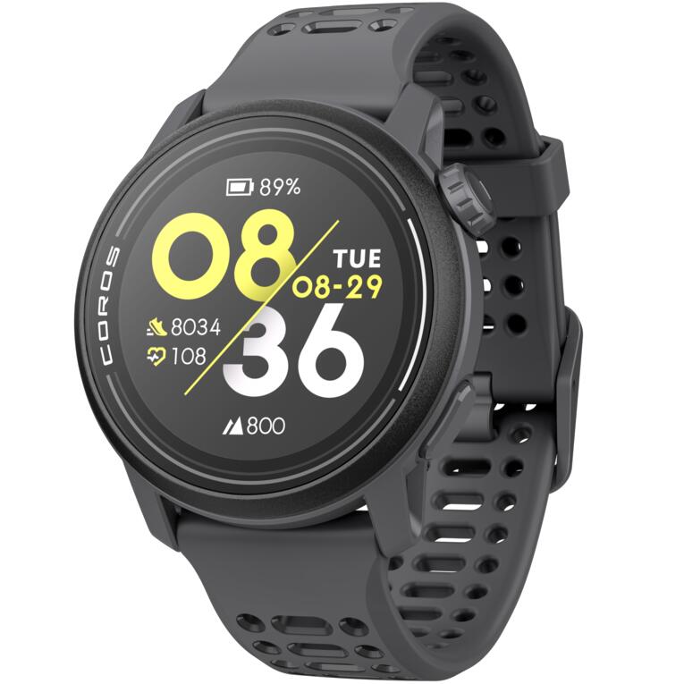 Coros Coros - Pace 3 - ceas multisport GPS - bratara negru/silicon