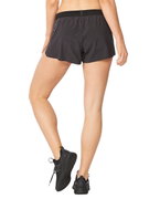 2XU - Pantaloni scurti de alergare pentru femei - Light Speed 3" Short - negru reflectorizant