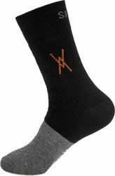 Spiuk - Sosete ciclism iarna - ALL TERRAIN WINTER FIT LONG UNISEX - negru - 36-39