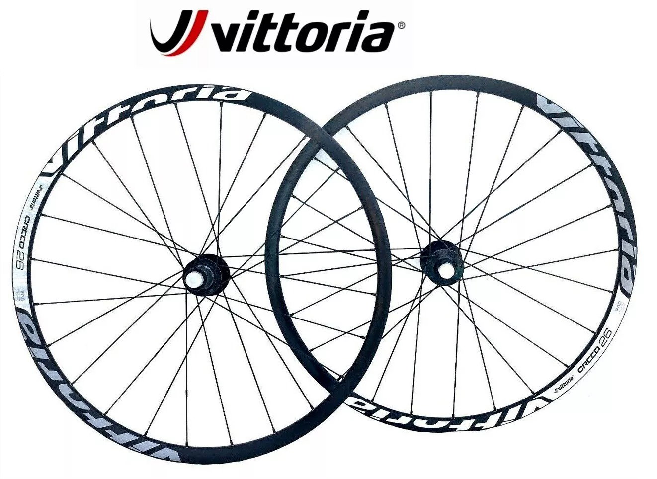 Bicycle Wheels Vittoria - set roti MTB aluminiu 26" - Creed 26 Alloy XC quick release