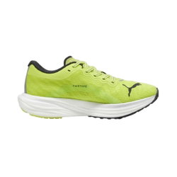 Puma - pantofi alergare pentru barbati Deviate Nitro 2 - verde fluo Lime Pow negru alb