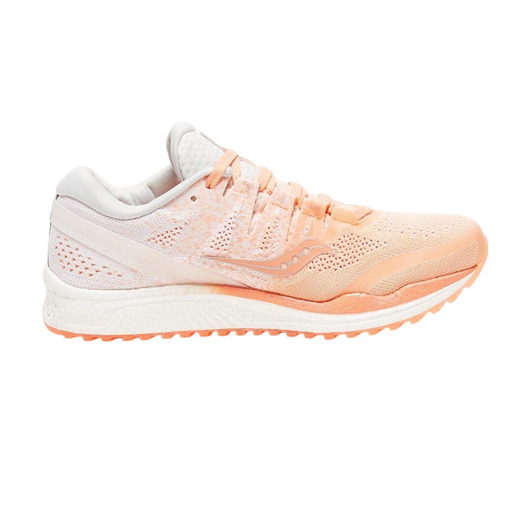 Saucony Saucony - pantofi alergare pentru femei Freedom Iso 2 - alb portocaliu deschis piersica