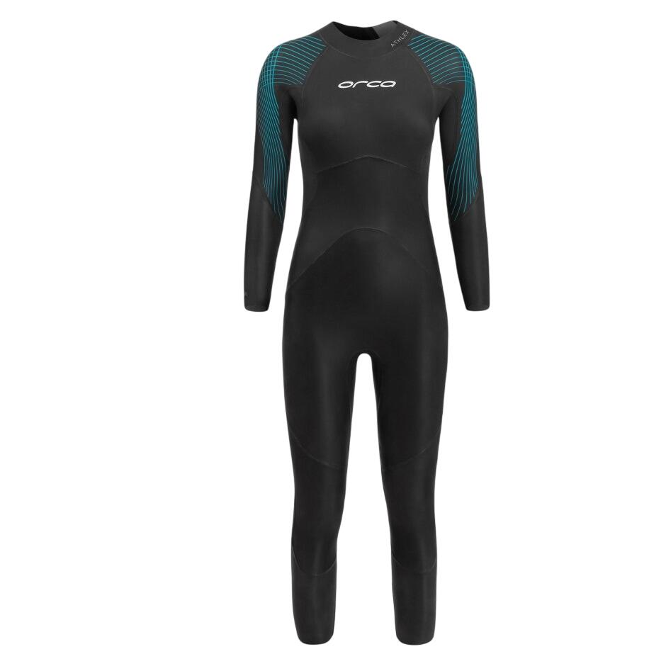Sporting Goods Orca - costum neopren triatlon pentru femei - Athlex Flex wetsuit - negru albastru flex