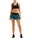 2XU - Short alergare XVENT Free Short 3" W - Rain Spot- Ocean Teal