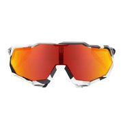 100% - Ochelari - SPEEDTRAP - Soft Tact Grey Camo - HiPER Red Multilayer Mirror Lens