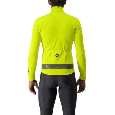 Castelli - tricou maneca lunga 14-20 gr C - Puro 3 FZ - galben fluo | reflex