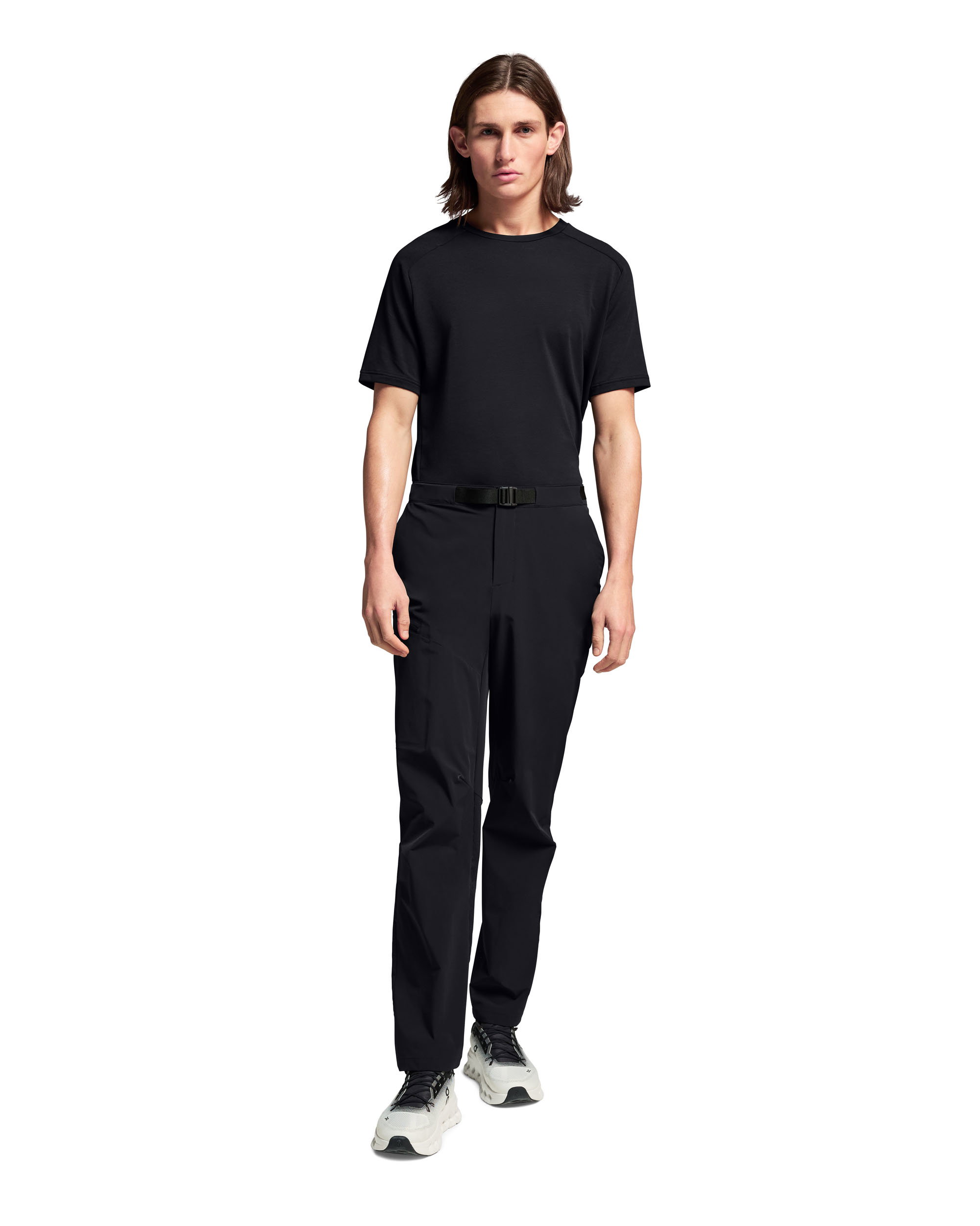 On On - pantaloni lungi - Trek Pants - Black