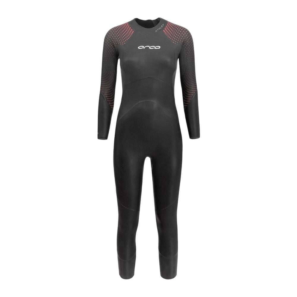 Boating & Water Sports Orca - costum neopren triatlon pentru femei Athlex Float wetsuit with High Buoyancy - negru rosu plutitor