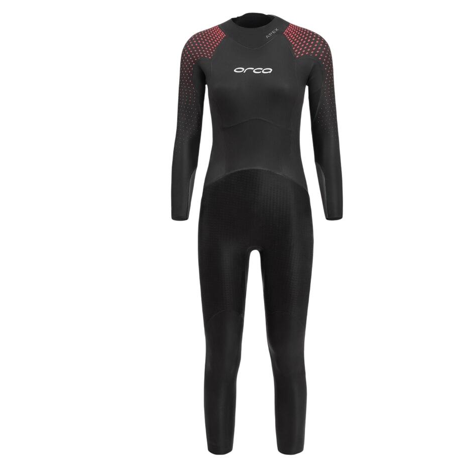 Sporting Goods Orca - costum neopren triatlon pentru femei Apex Float wetsuit - negru rosu buoyancy