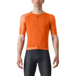 Castelli - tricou ciclism cu maneca scurta pentru barbati Aero Race 7.0 - portocaliu briliant