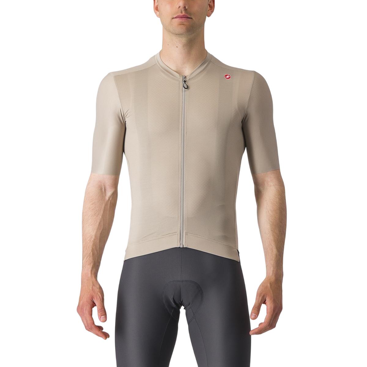 Castelli Tricou cu maneca scurta Castelli Espresso Crem